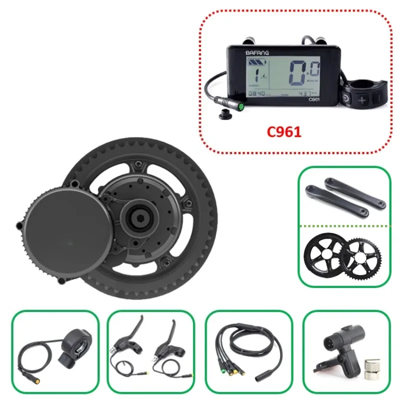 Kit de motor central G340 para - Mid Drive Motor Kit 52V 1000W avaliação e preço